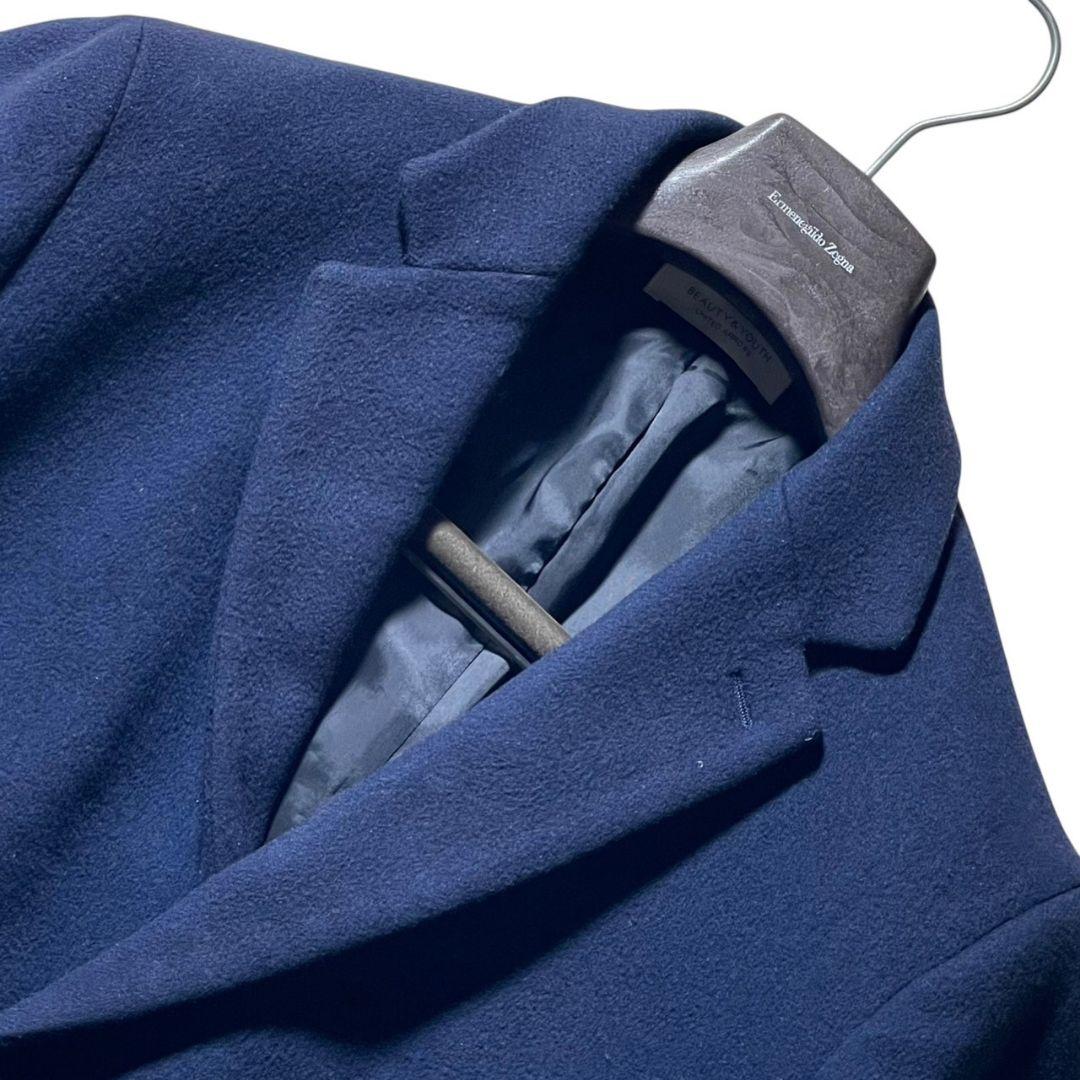 【希少サイズ】ユナイテッドアローズ ソリッド メルトン チェスターコート