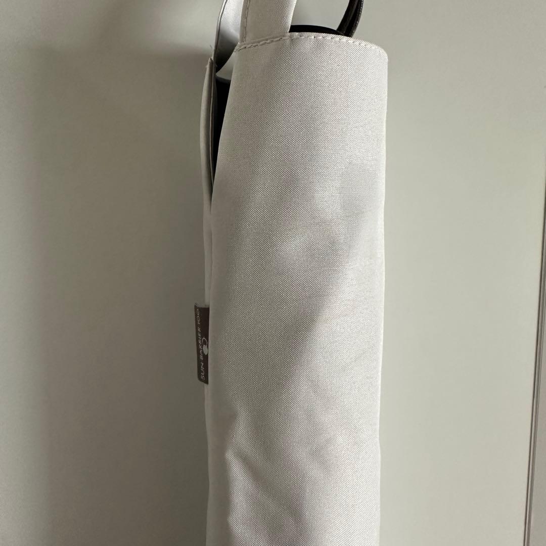 y サンバリア 折りたたみ日傘 ２段折 コンパクト / 無地 ホワイト