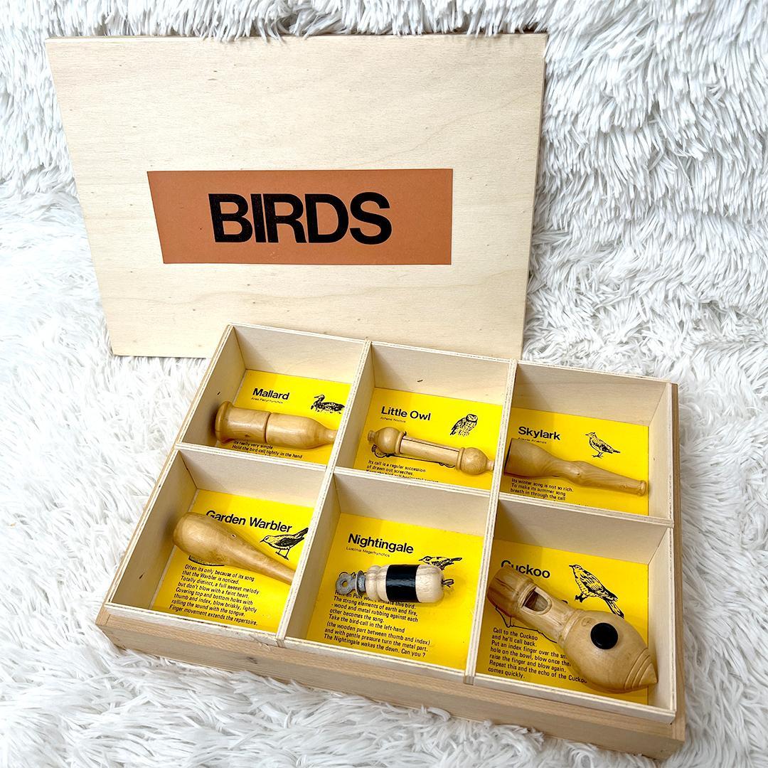 【希少】 ケレベル社 OISEAUX バードコール 鳥笛 6点セット フランス製