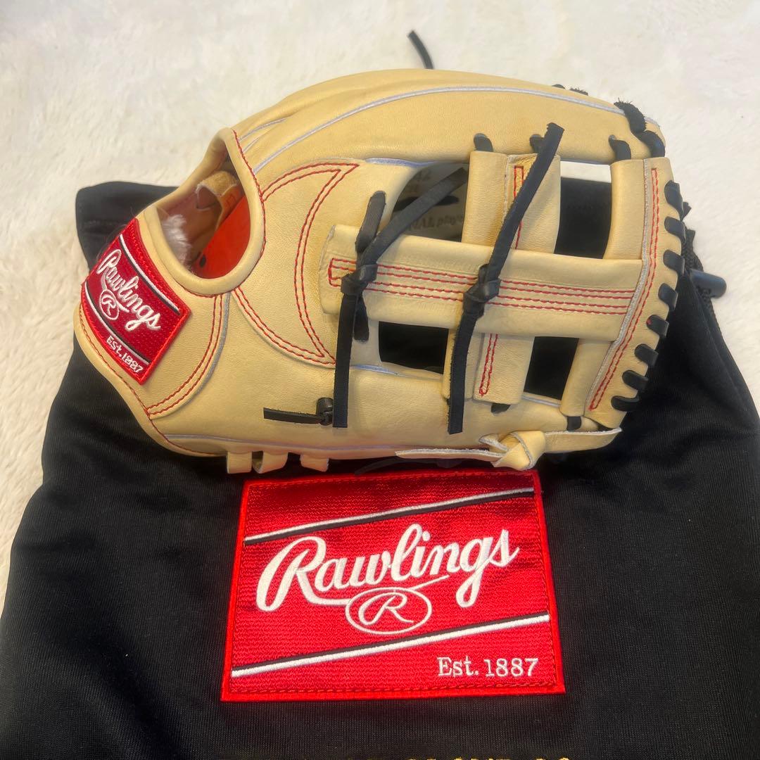 Rawlings Gold Glove 硬式グローブゴールドキャメル新品タグ付き