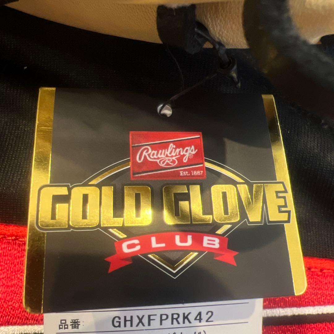 Rawlings Gold Glove 硬式グローブゴールドキャメル新品タグ付き