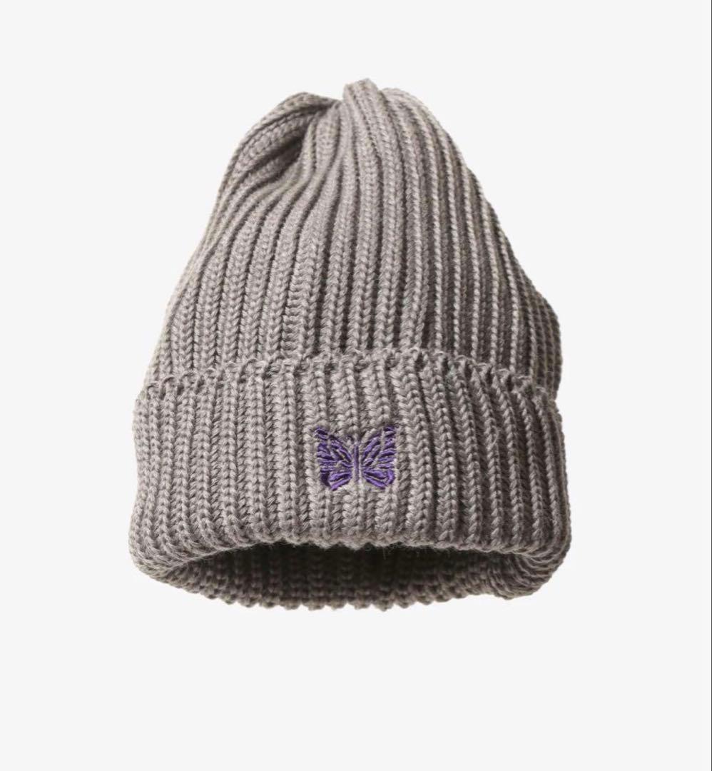 ニードルズ　ビーニー　ニットキャップ