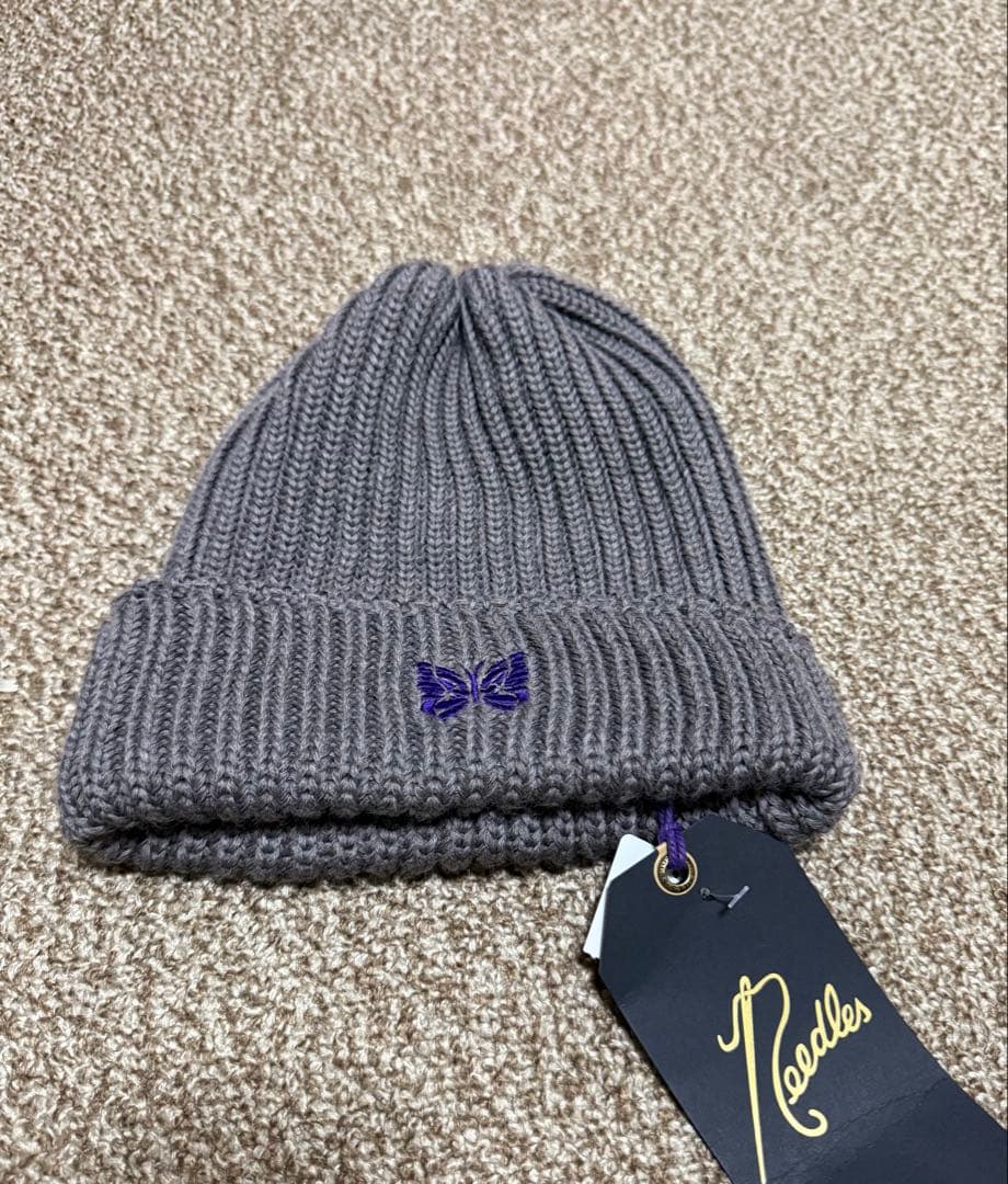 ニードルズ　ビーニー　ニットキャップ
