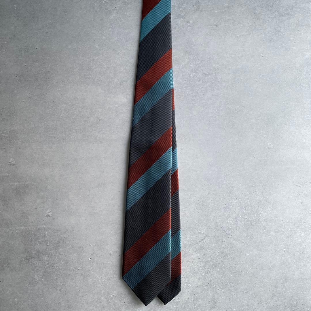 最終価格25年秋冬新作FRANCOBASSI ワイドストライプタイ