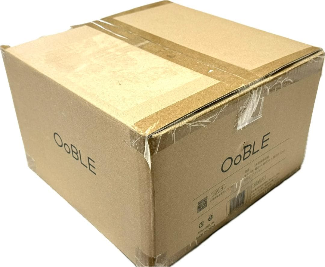 OoBLE（オーブル）ミニ 真空保存容器 ホワイト 18×17×17 cm