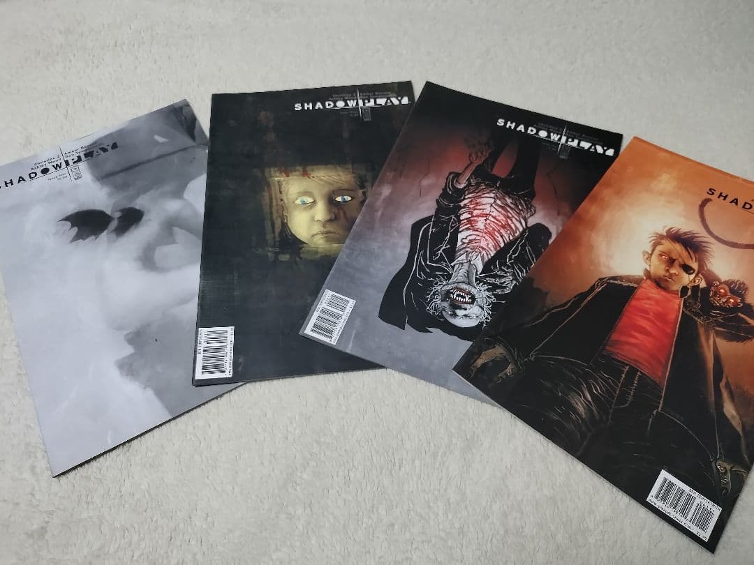 IDW SHADOWPLAY #1-4　アメコミ