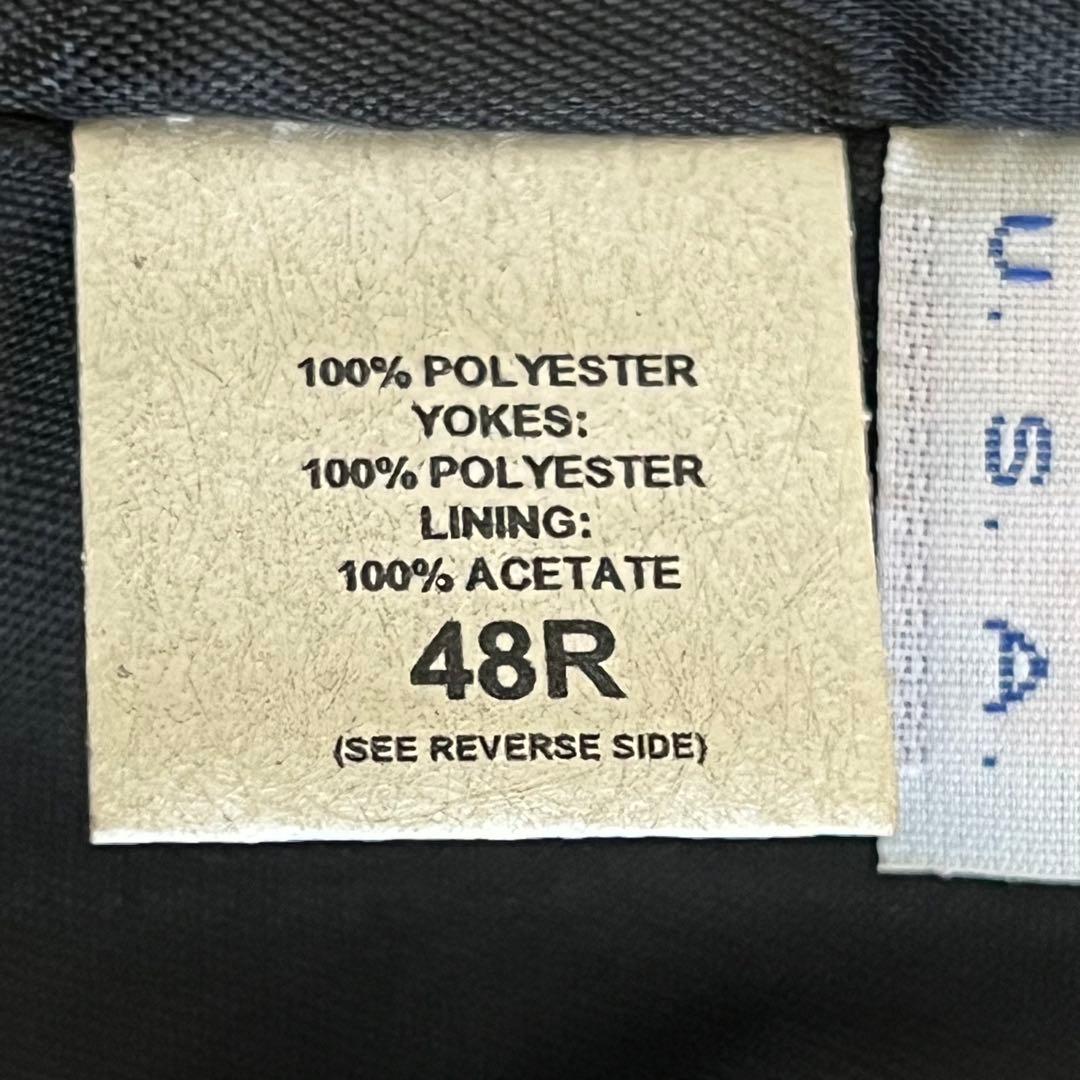 【美品】Made in USA ウエスタンテーラードジャケット 異素材 光沢