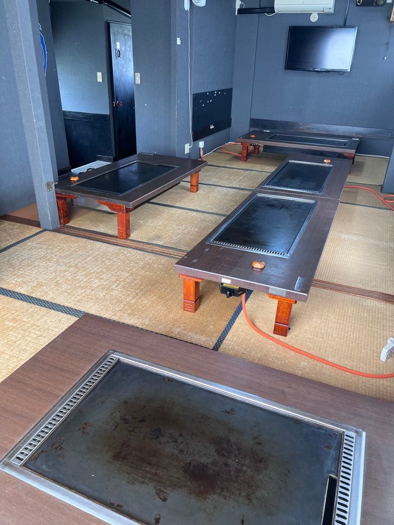 残り9台‼️超‼️レア品‼️お好み焼きテーブル 特大サイズ　大サイズ　プロパン