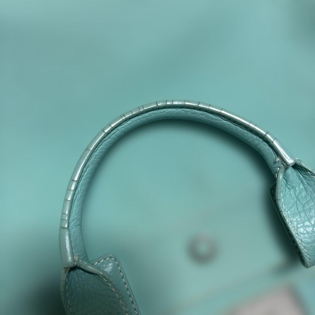 Tiffany キャンバス地ショルダーバッグ