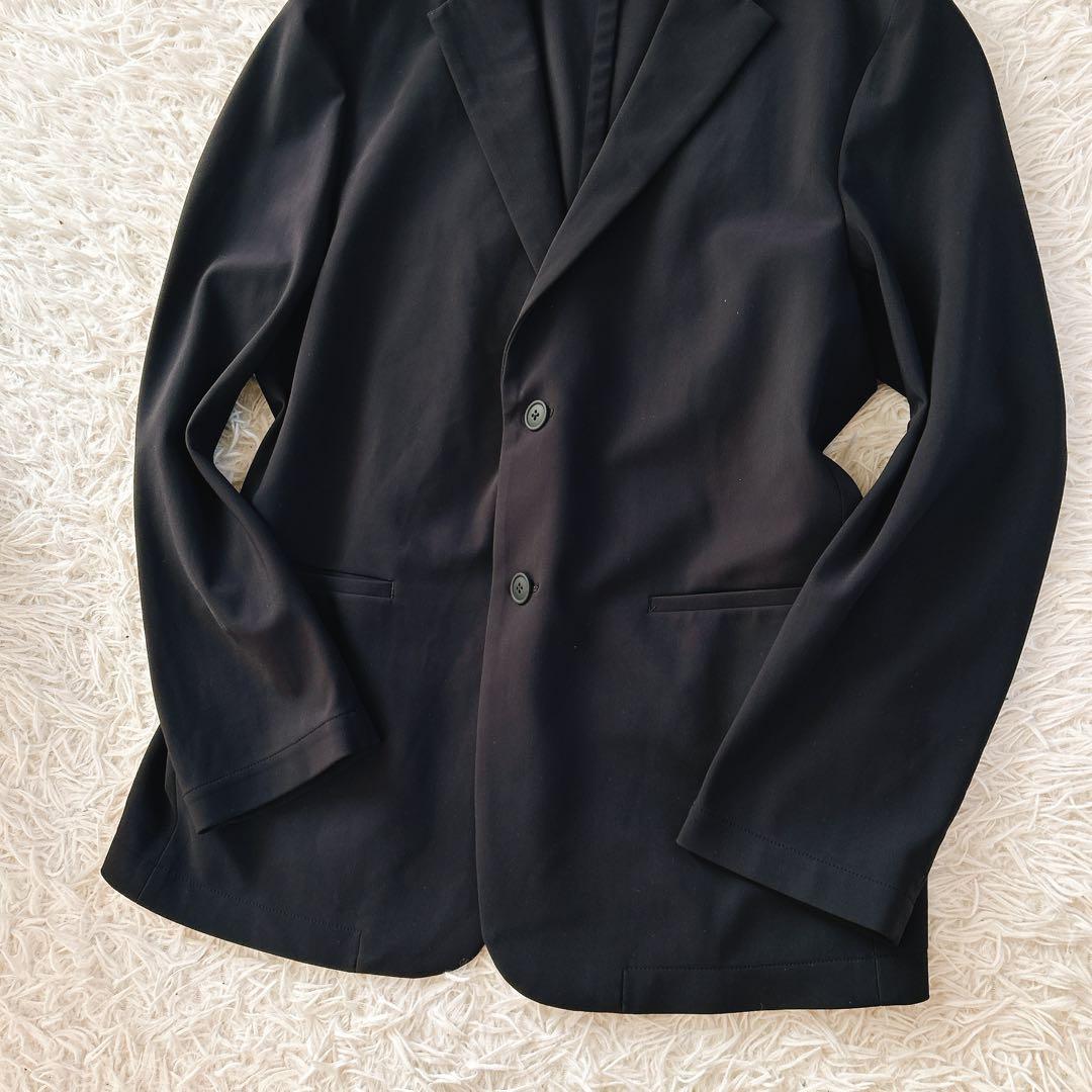 美品 Lサイズ セオリー テーラードジャケット 洗える ストレッチ 近年　黒