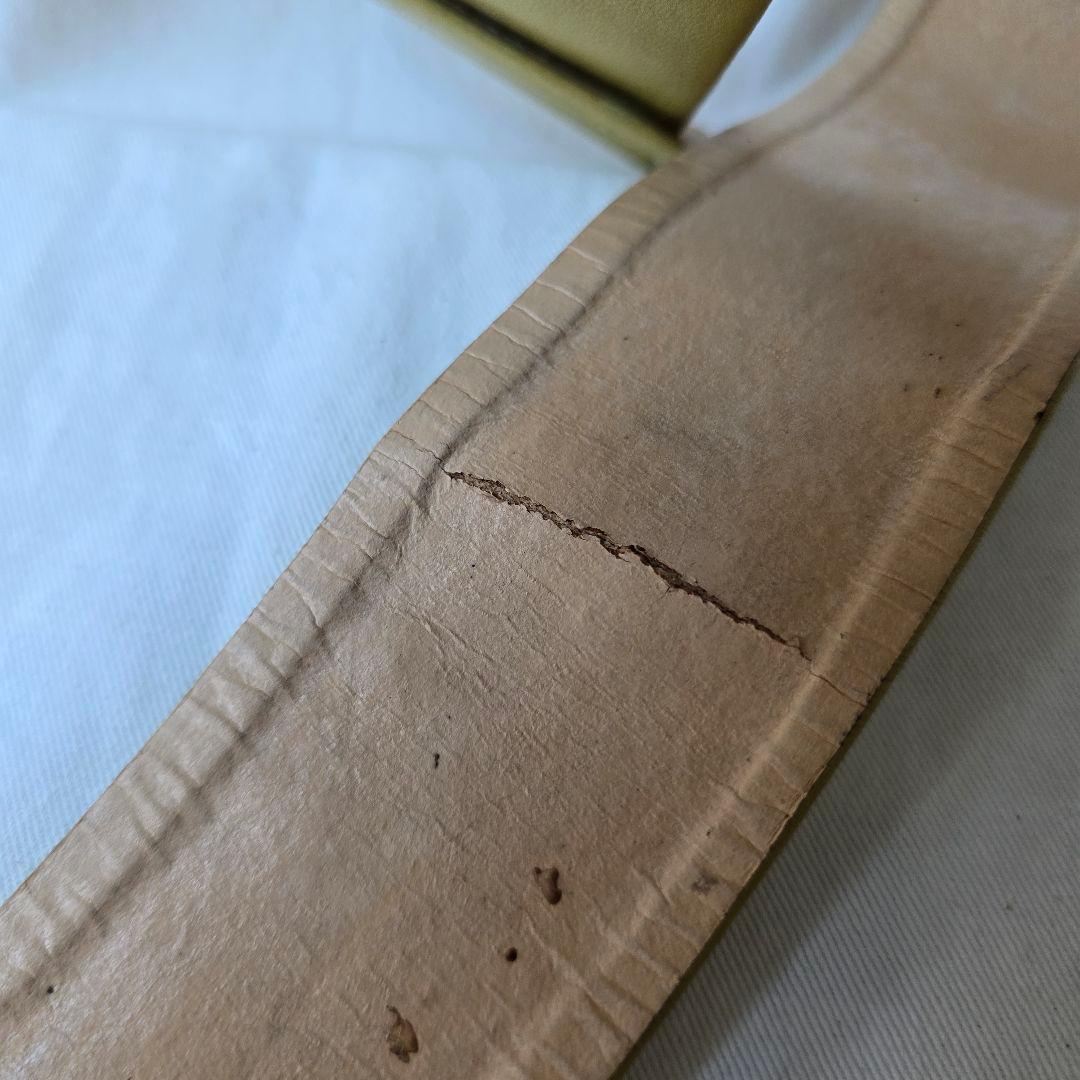 ISABEL CANOVAS フランスヴィンテージ　刺繍レザー手袋&ベルトセット