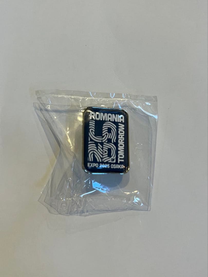 【希少】大阪・関西万博2025 ルーマニア ピンバッチ