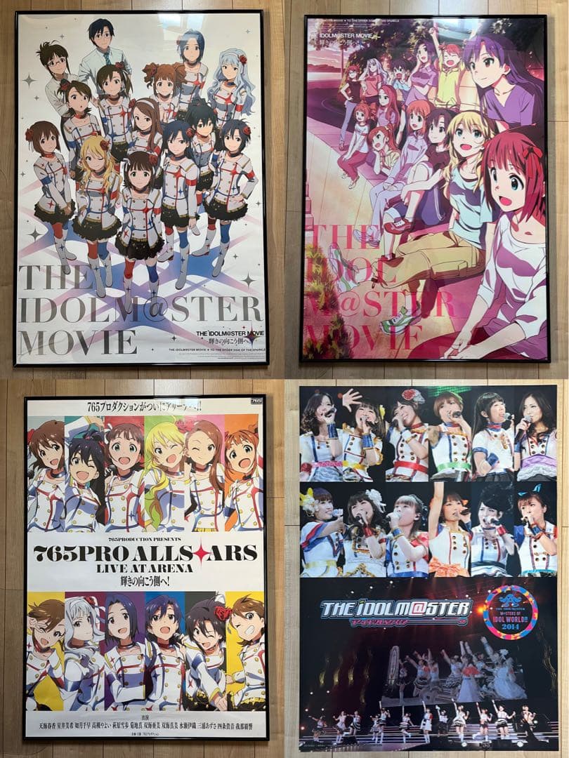 劇場版アイドルマスター B1ポスター 3点セット+おまけ