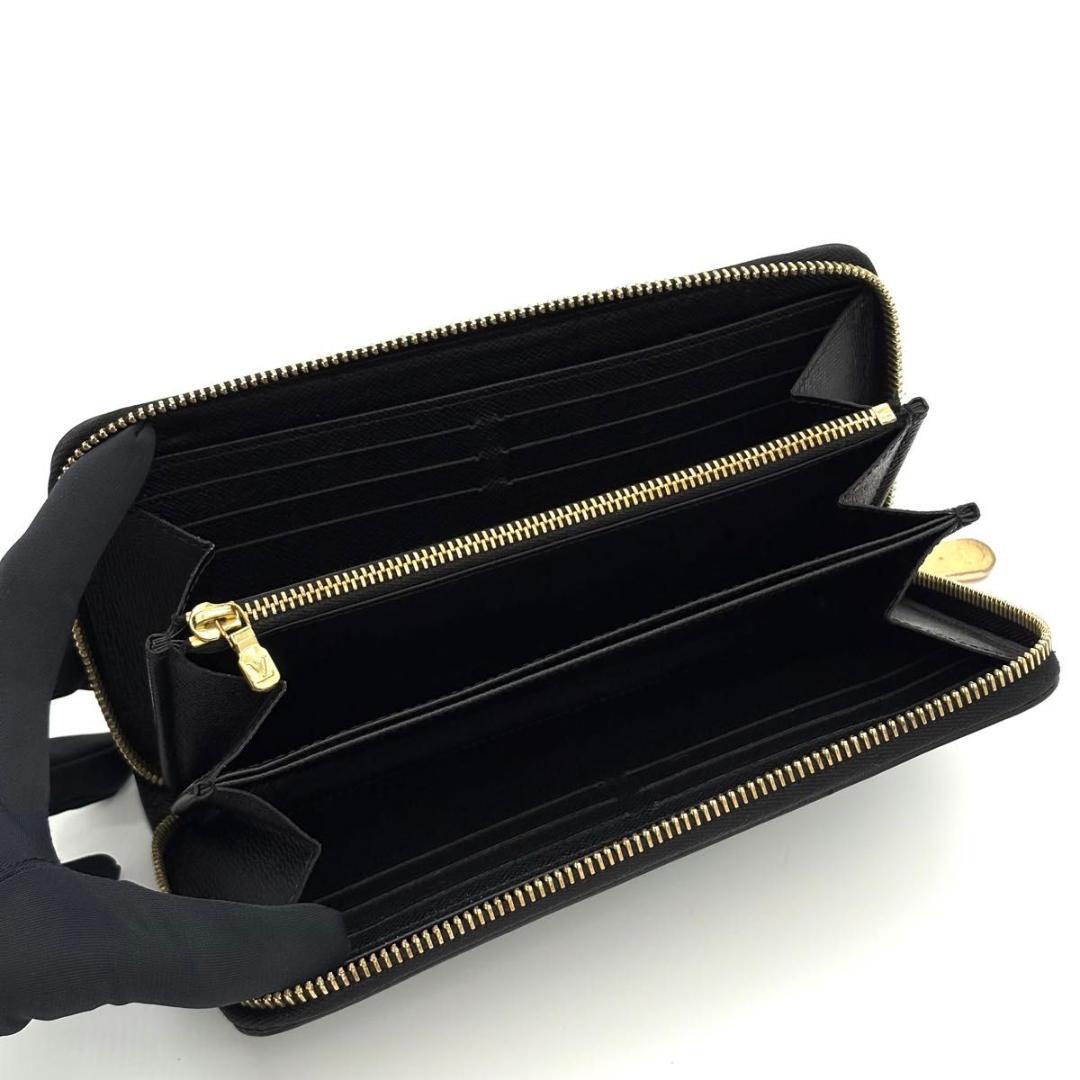 ルイヴィトン 長財布 エピ ジッピーウォレット 黒 ブラック 新型 2101