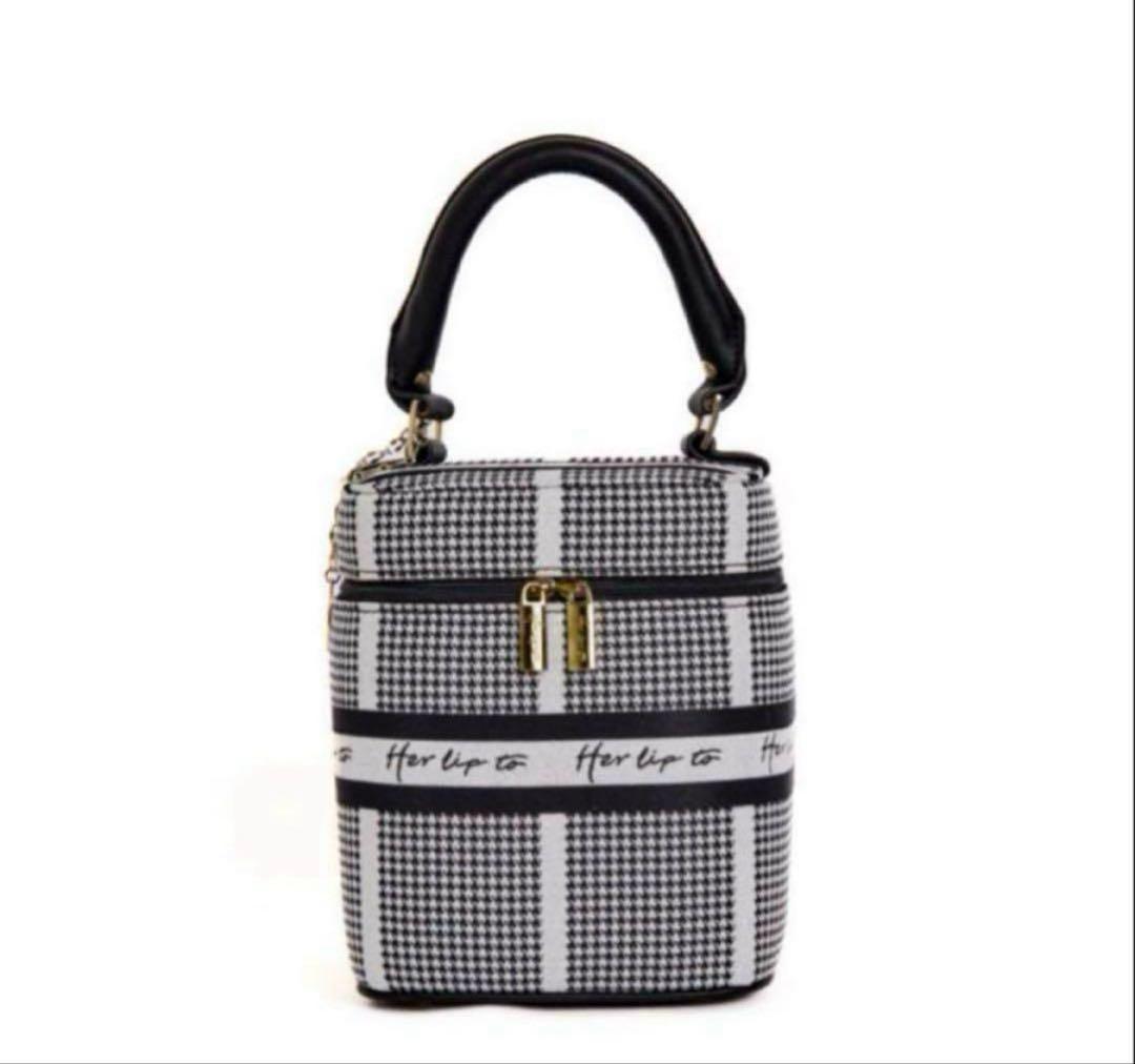 herlipto Jacquard Vanity Bag バニティバック