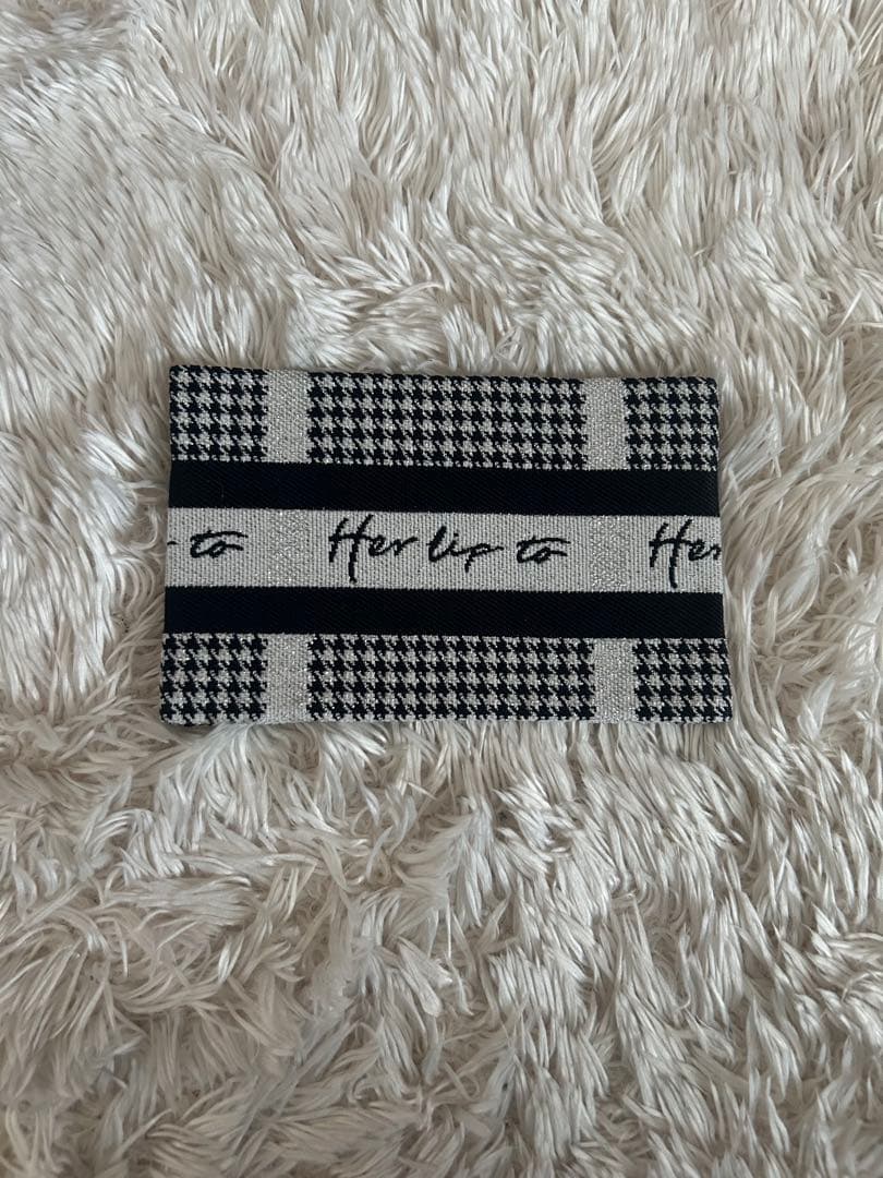 herlipto Jacquard Vanity Bag バニティバック