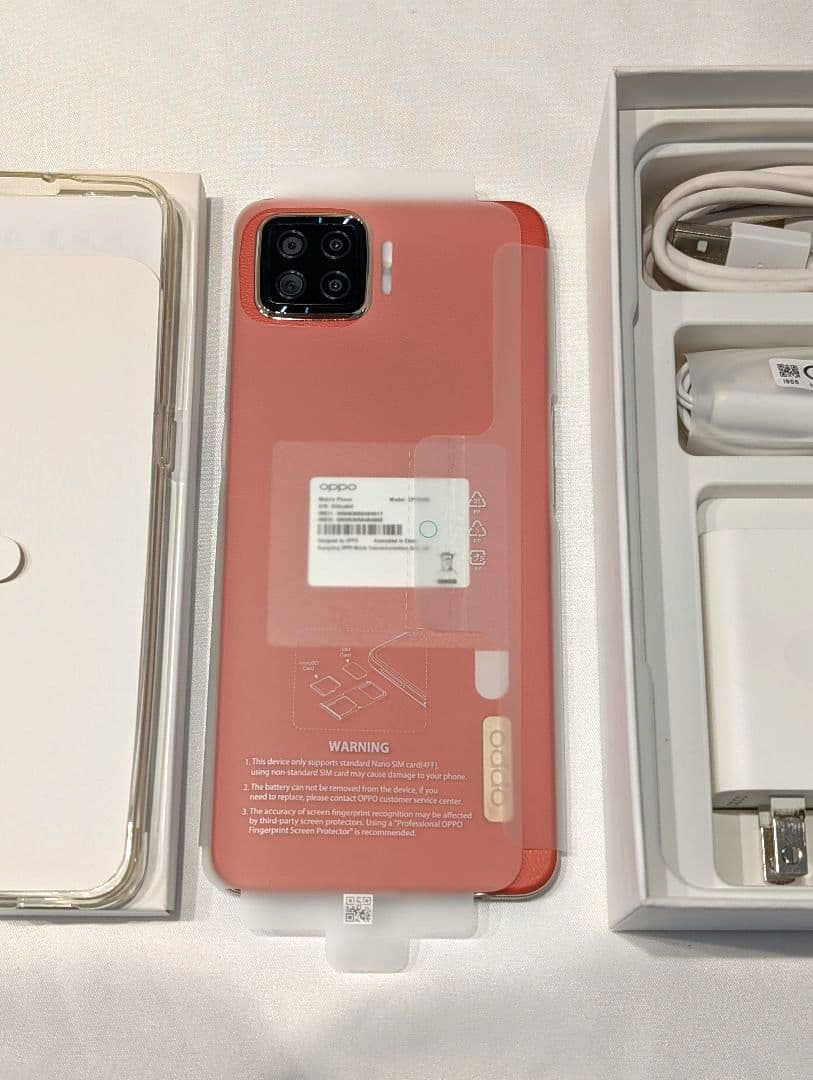 【美品・付属品完備】OPPO A73 ダイナミックオレンジ SIMフリー