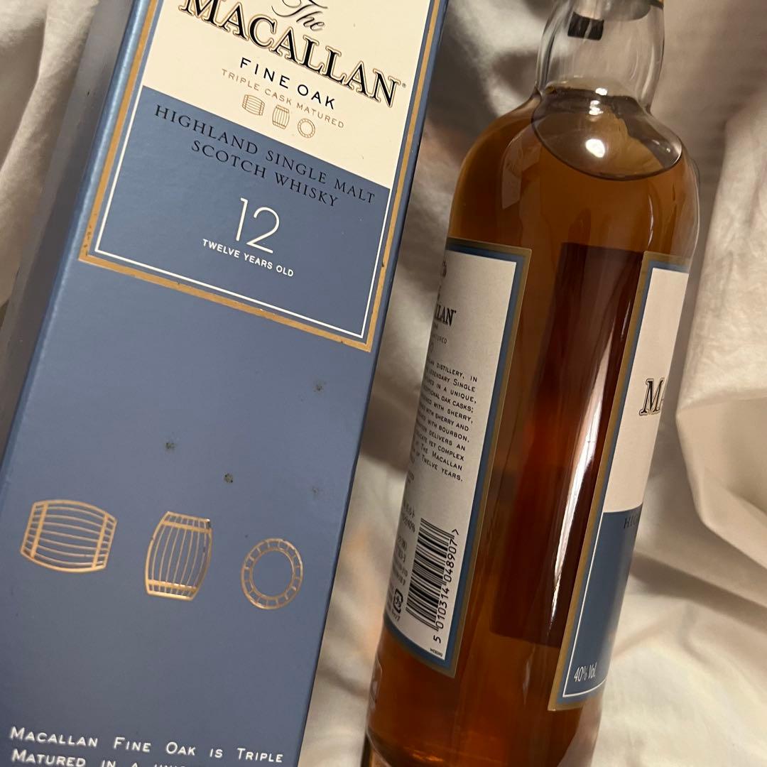 【旧ボトル】マッカラン 12年 FINE OAK トリプルカスク