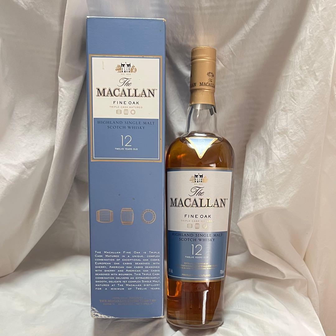 【旧ボトル】マッカラン 12年 FINE OAK トリプルカスク