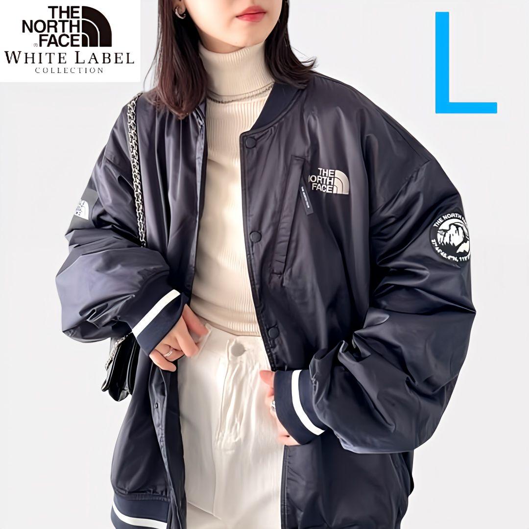 韓国限定 ノースフェイス PLAYER VARSITY JACKET スタジャン