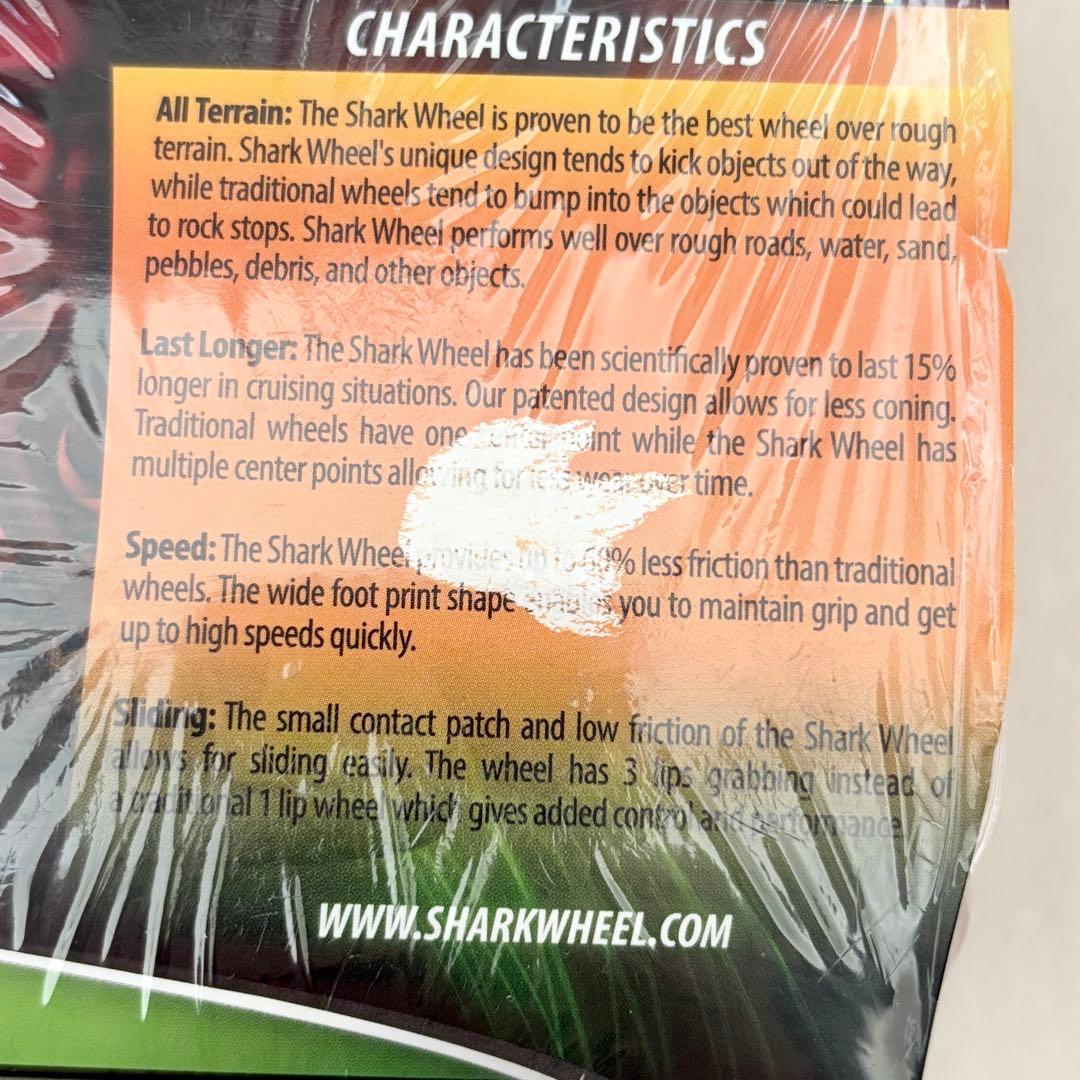 01☆新品 未開封☆ シャークウィール 72mm 78a ラヴァ