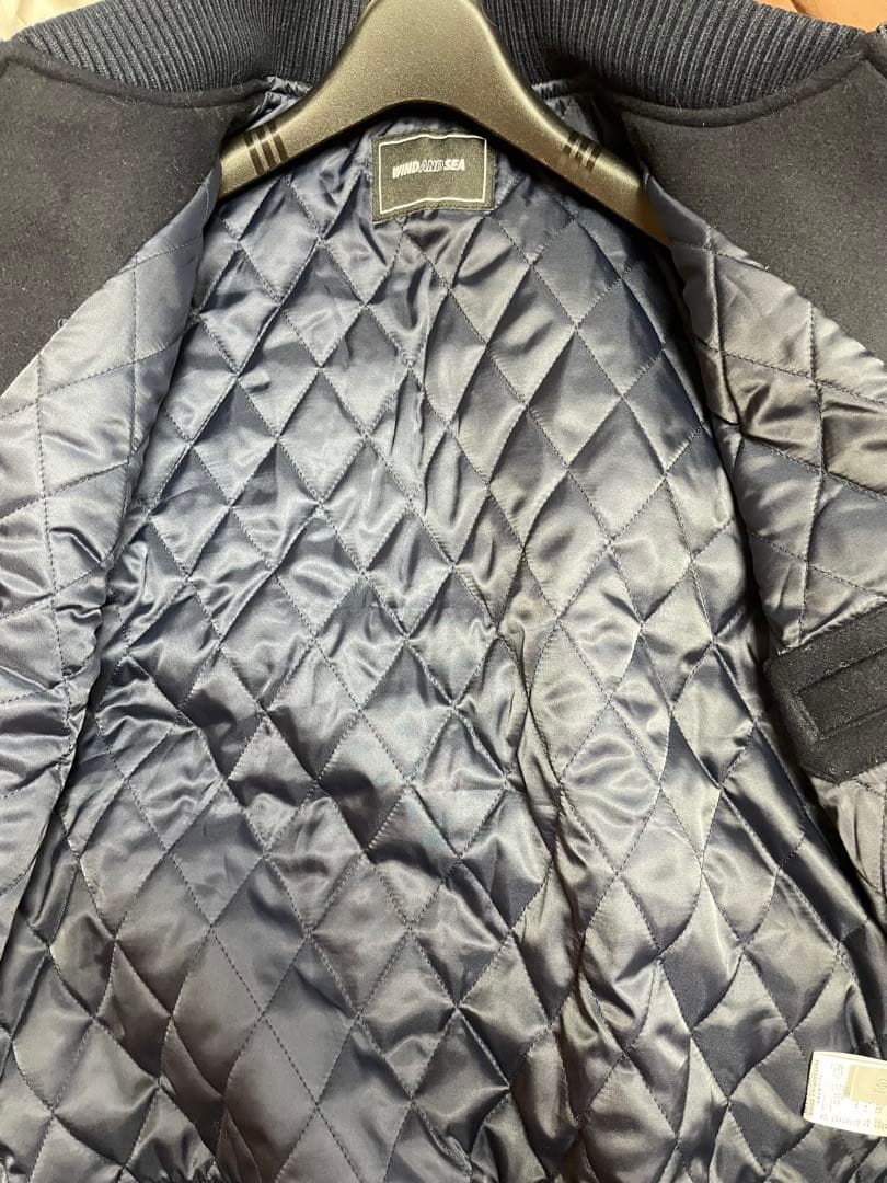 試着のみ MLB x WDS VARSITY JACKET スタジャン