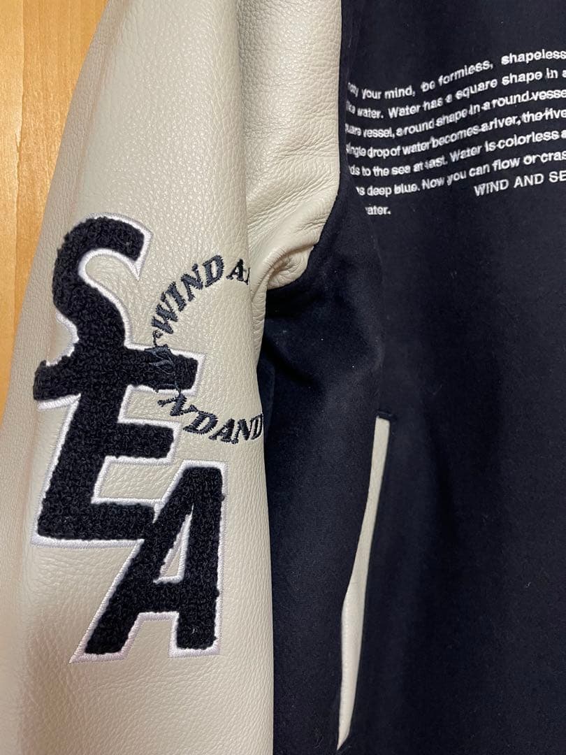 試着のみ MLB x WDS VARSITY JACKET スタジャン