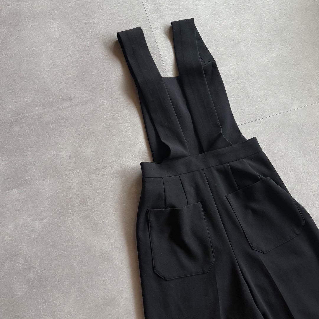 【美品✨】ENFÖLD LONG-STRAP OVERALLS サロペット 黒