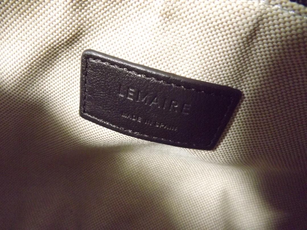 美品 Lemaire（ルメール）スペイン製 レザーバッグ