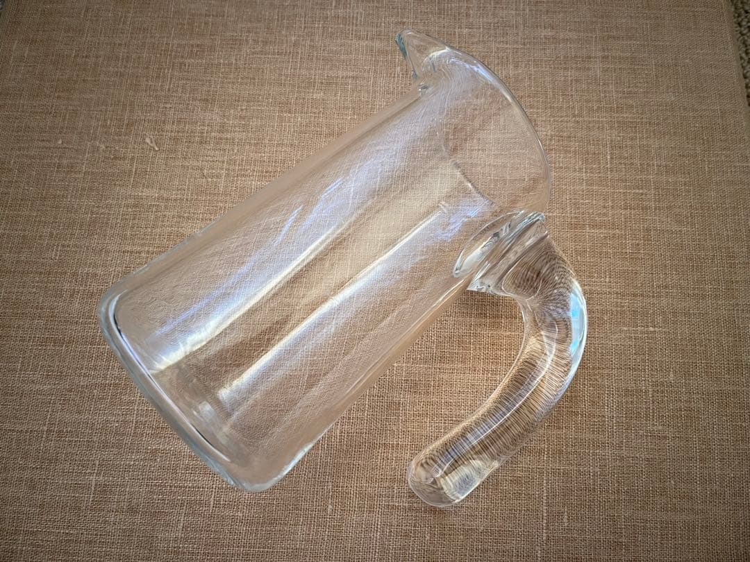 辻和美　factory zoomer ガラスピッチャー