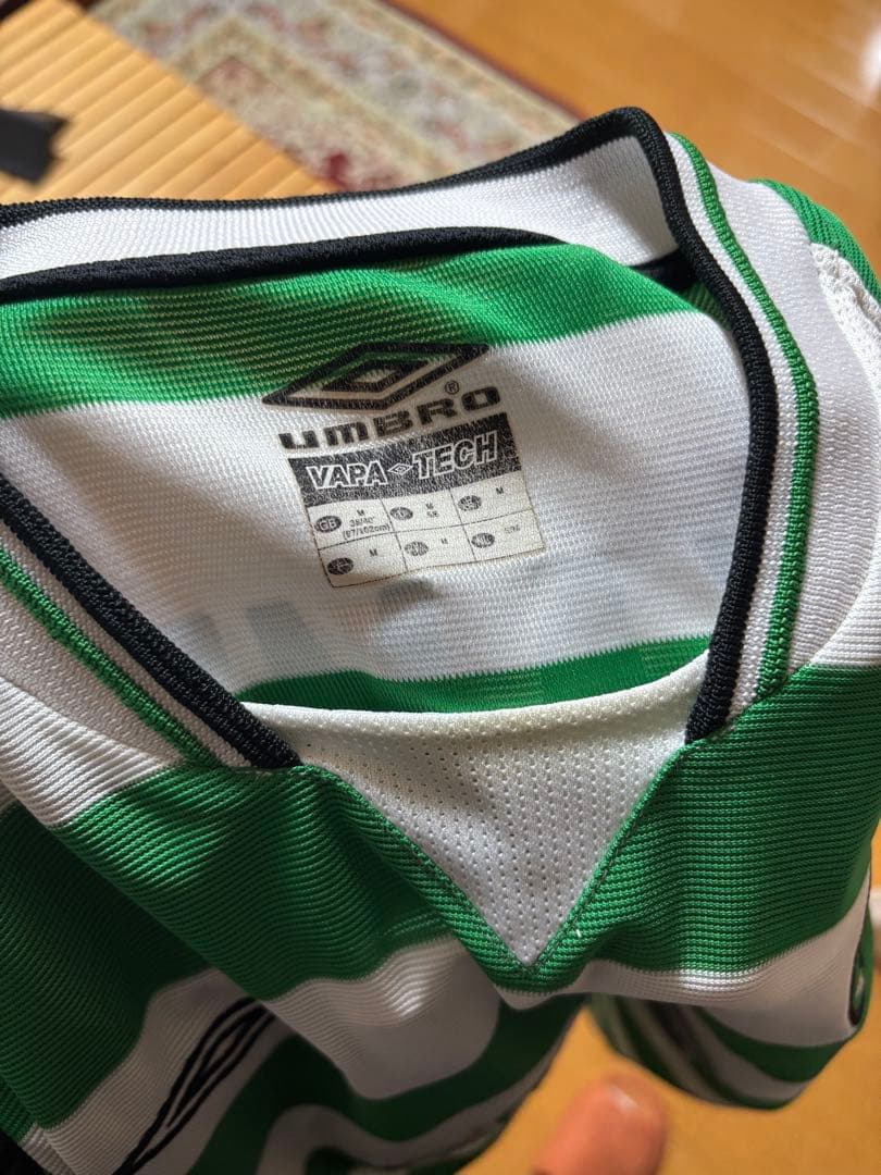 セルティック 中村俊輔　25 ユニフォーム　ゲームシャツ UMBRO アンブロ