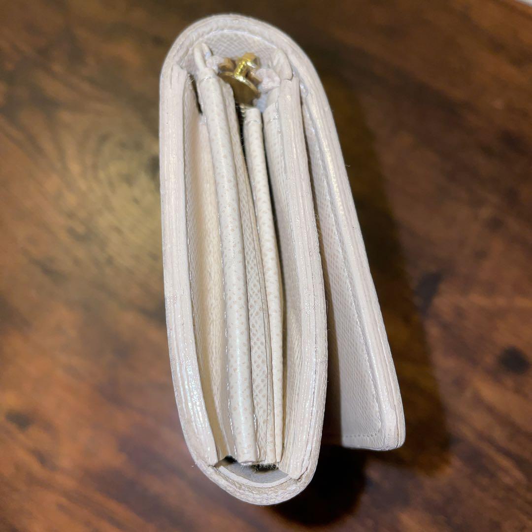 ルイヴィトン ダミエ 財布 ホワイト×グレー