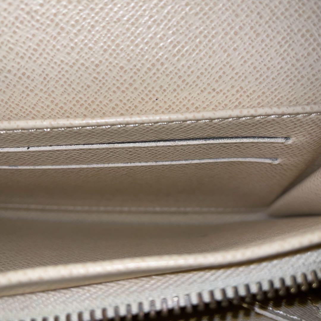 ルイヴィトン ダミエ 財布 ホワイト×グレー