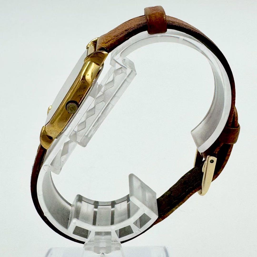 【新品電池】RADO オクタゴン ゴールド ブラック文字盤 ビンテージ 腕時計