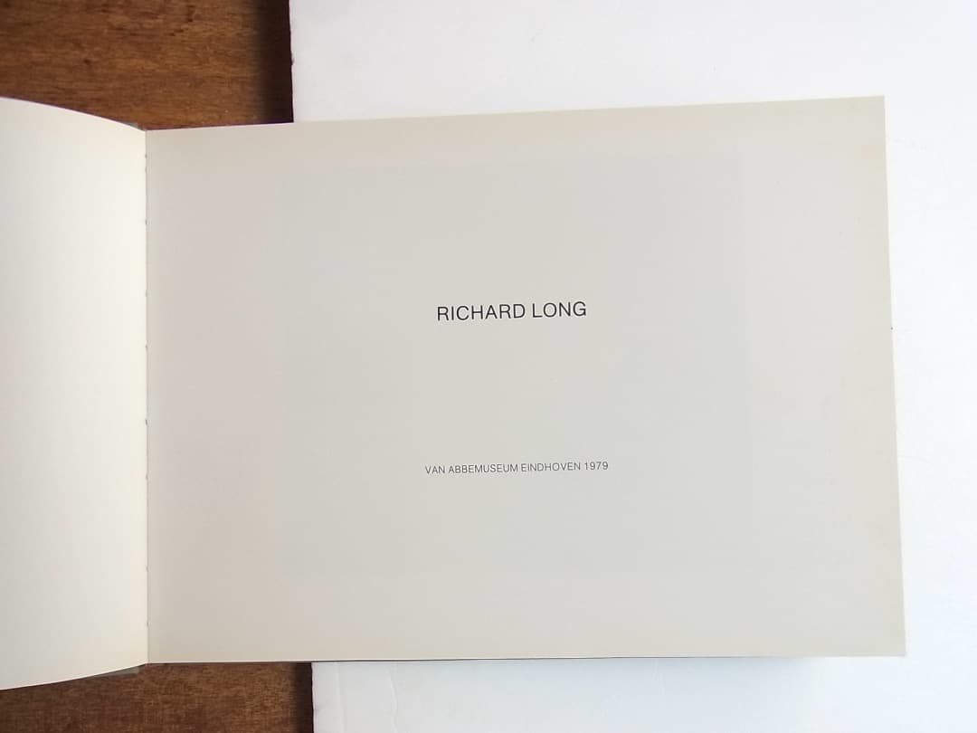 RICHARD LONG／リチャード・ロング 作品集 hamish fulton