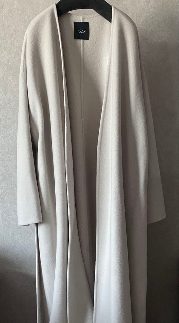 NORC ノーク ウールリバーノーカラーコート
