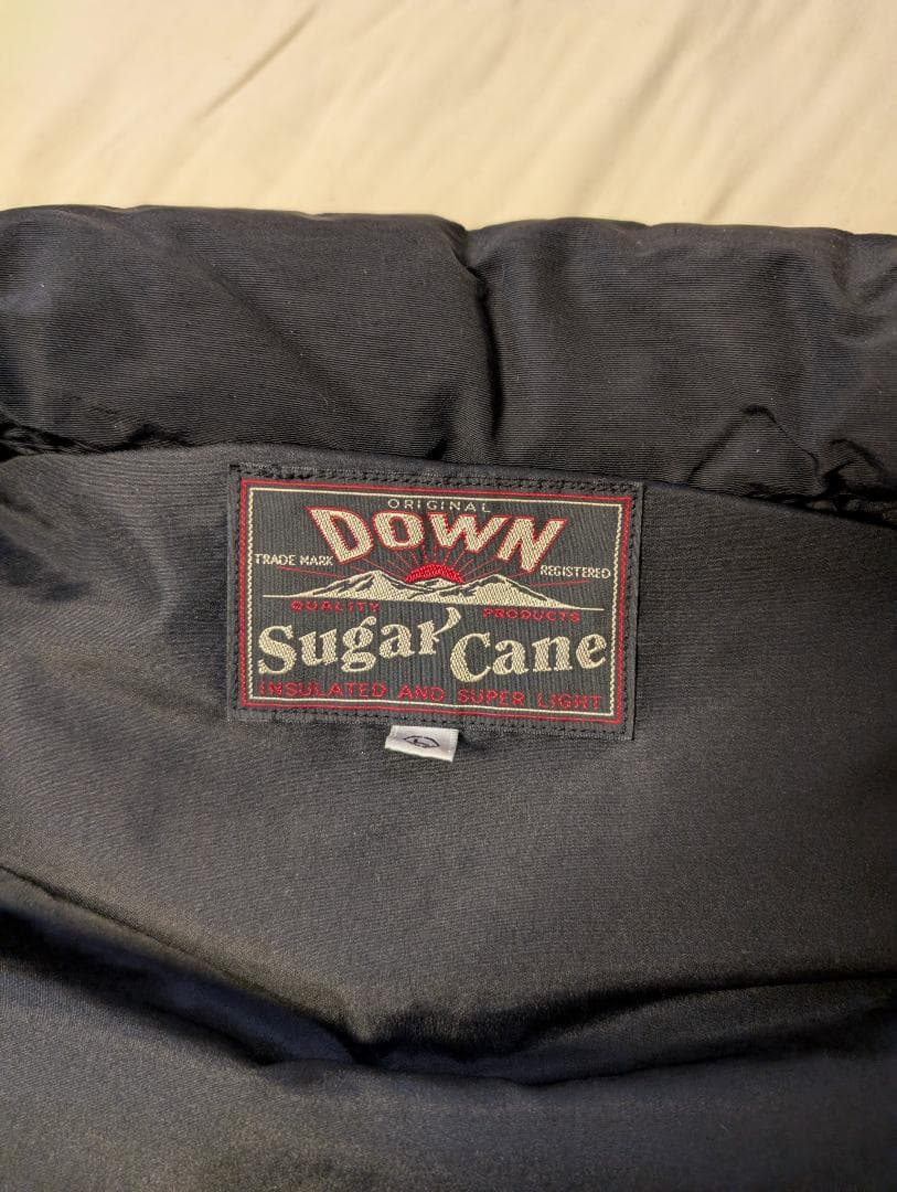 SUGAR CANE（シュガーケーン）のレザーヨークダウンベスト