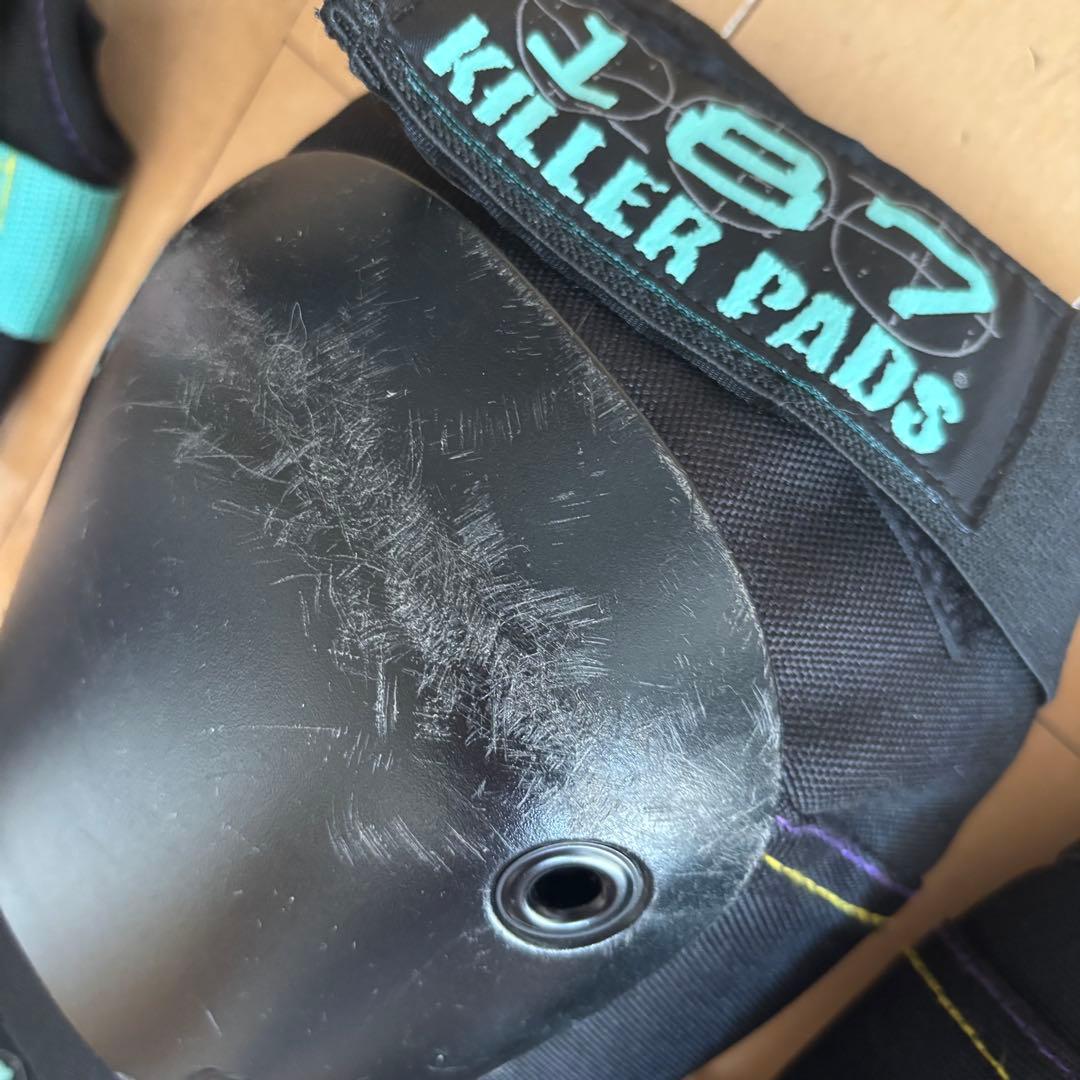 187 KILLERPADS ニーパッド プロテクター セット sk8 スケボー