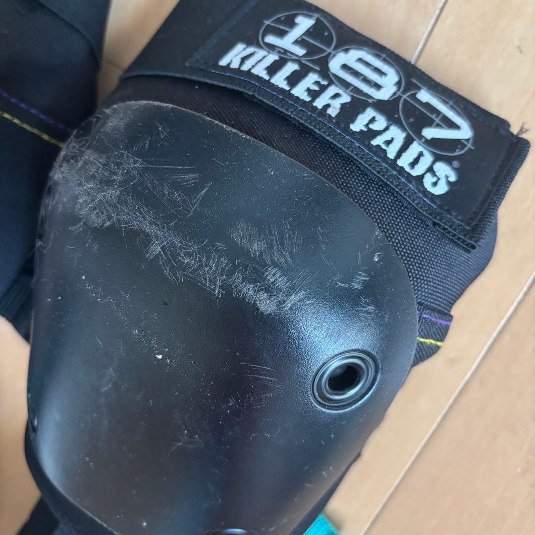 187 KILLERPADS ニーパッド プロテクター セット sk8 スケボー
