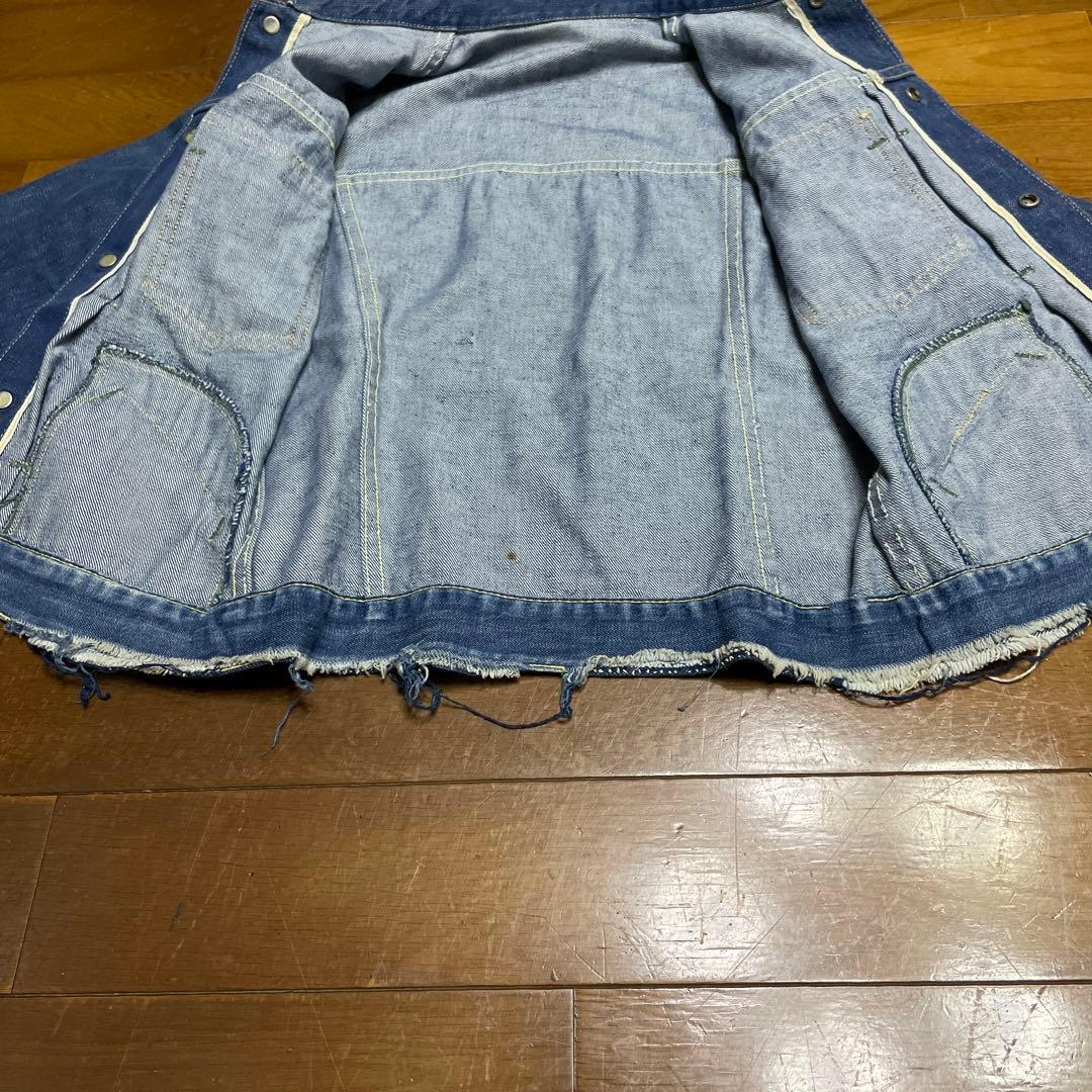 フォアモスト　jcペニー　ビンテージ　デニムジャケット　60s 耳付