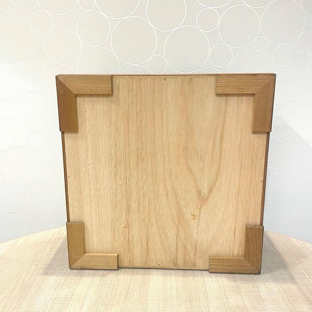 【希少】茶道 置炉 仙徳上入子 炉壇 五徳 銅製内装 炉底瓦付 木製火鉢