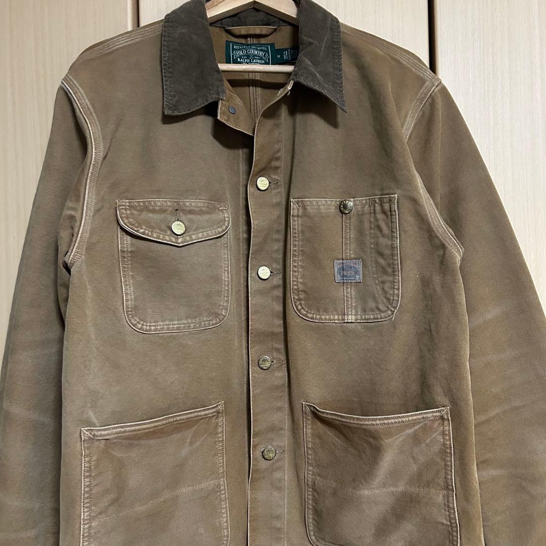 ラルフローレン　ポロカントリー　カバーオール　ワークジャケット