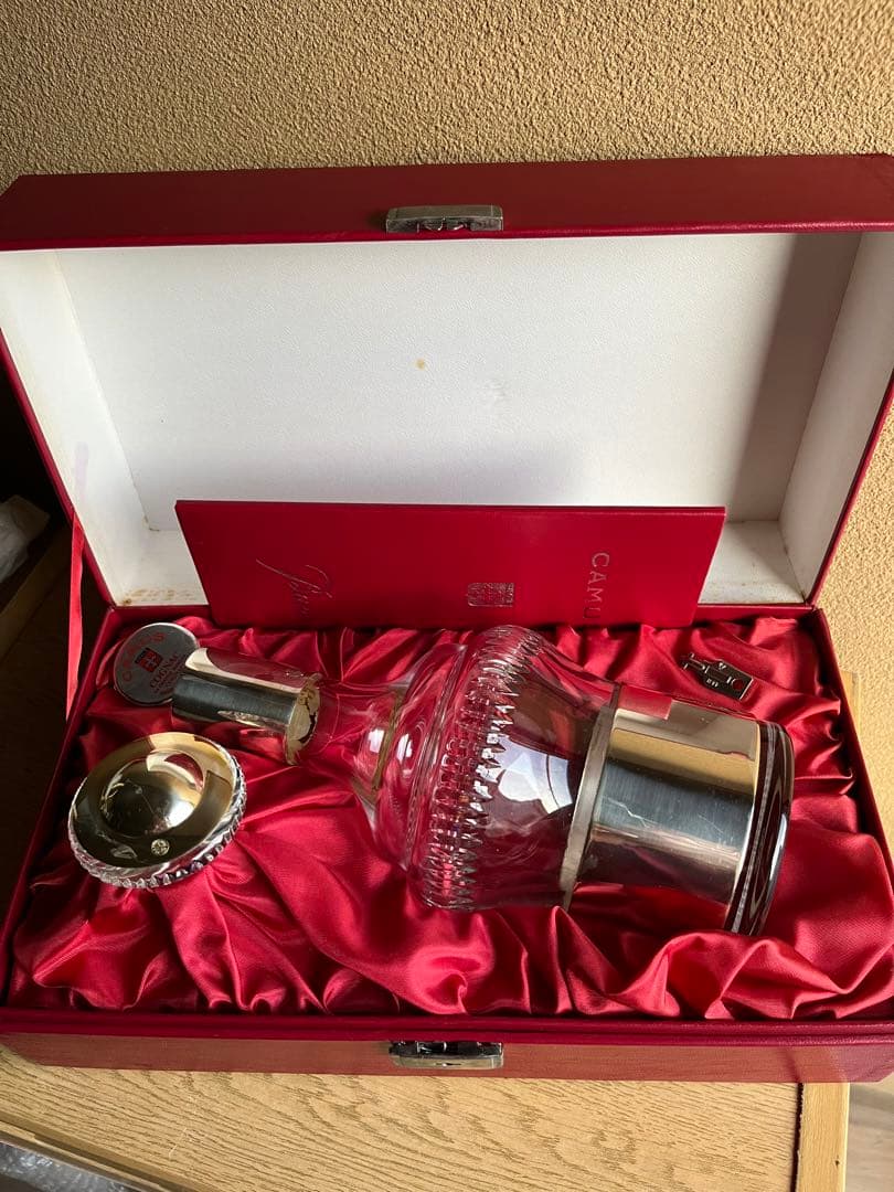 CAMUS カミュ Baccarat バカラ クリスタル 空き瓶