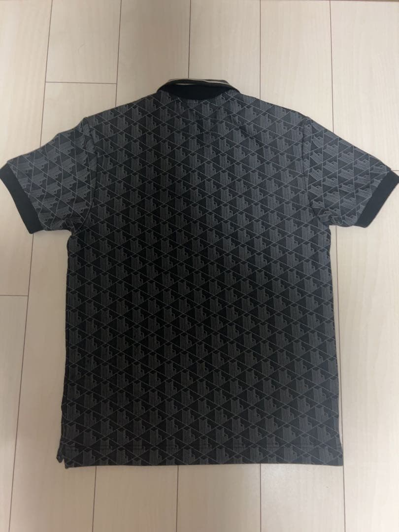 2025ss LACOSTE モノグラム ポロシャツ S