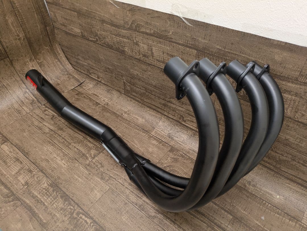 Z1 Z2 集合管 マフラー 2分割 ブラックステッカー付き　送料込み