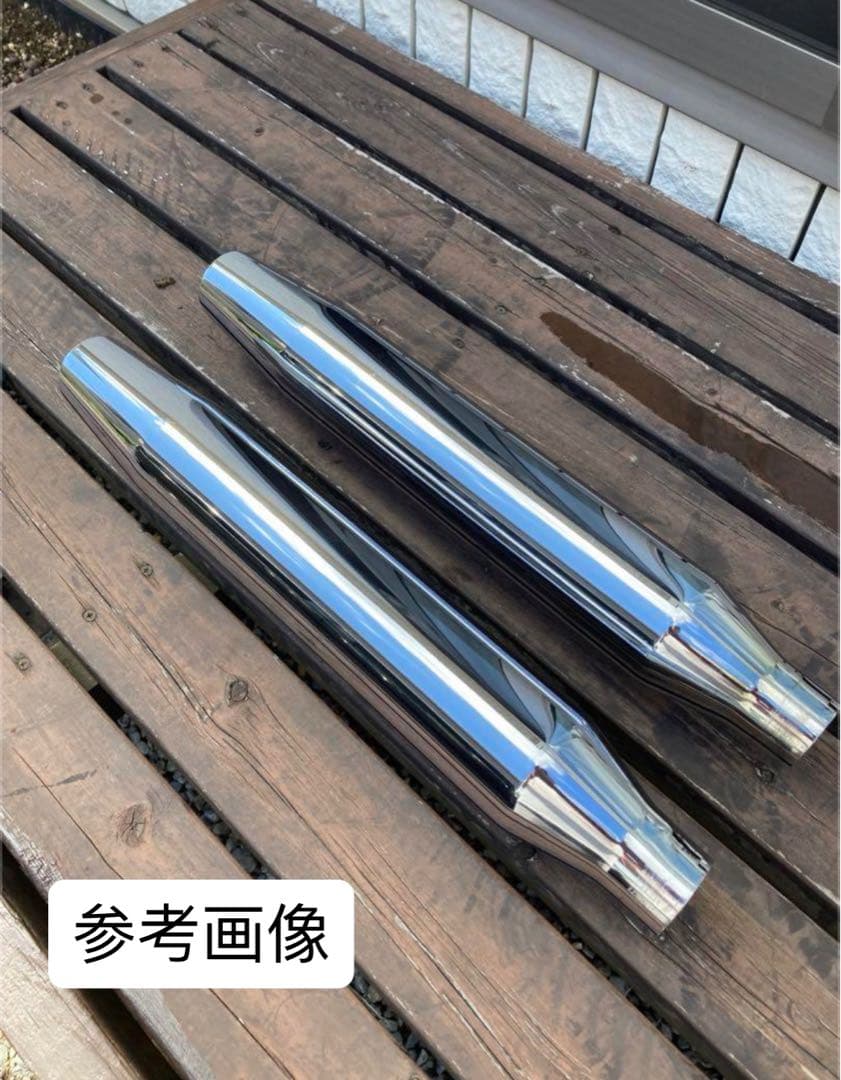 値下げ可❗️ ハーレー ダイナ用　純正スリップオンマフラー　2本