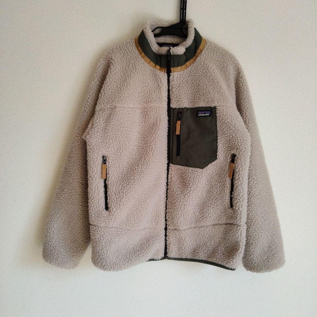 美品☆patagonia レトロX ボアジャケット キッズXL レディースS～M