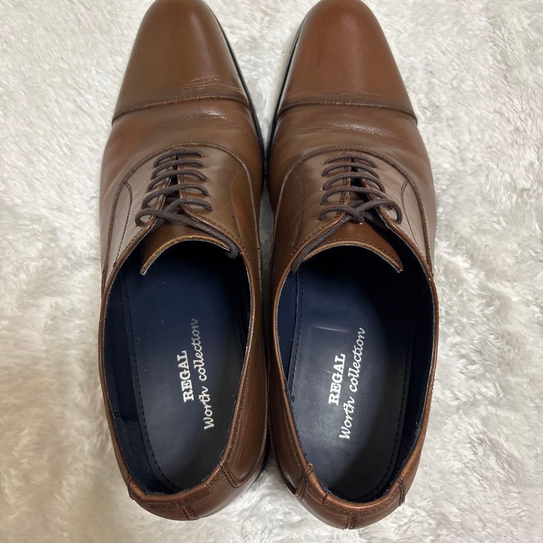 REGAL 【リーガル】 ストレートチップ ブラウン レザー　26cm