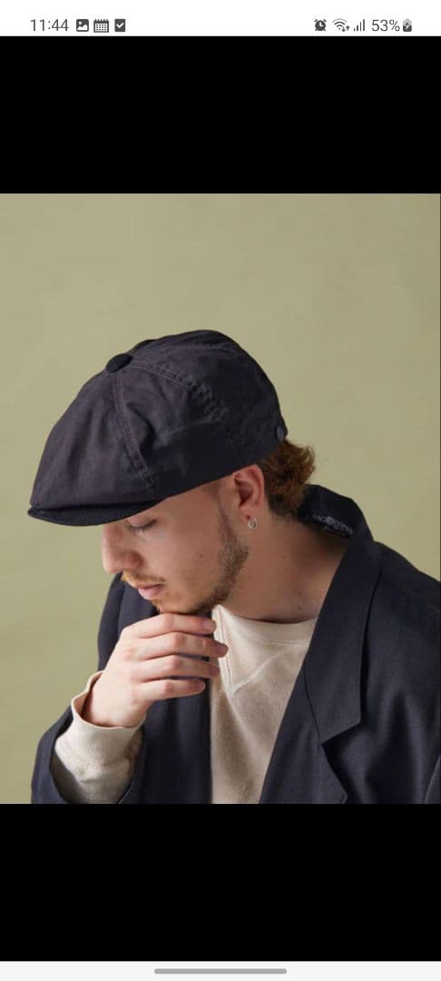 週末限定値下げ CPH キャスケット 575 ワックスコットン サイズM/L