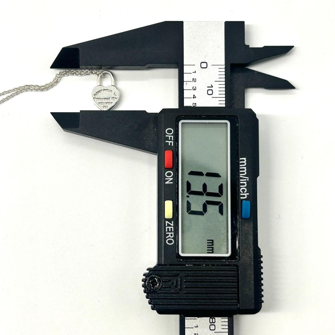 ティファニー　リターントゥ　ハート　ロック　ネックレス　シルバー　925